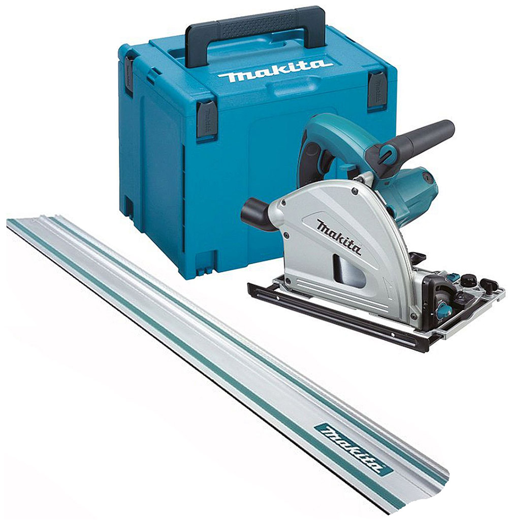 Makita SP6000J1 Ponorná kotúčová píla 165mm, 1300W, Makpac