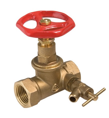 SLOVARM Ventil priamy s vypúšťaním K-125T 1/2&quot;, 41094