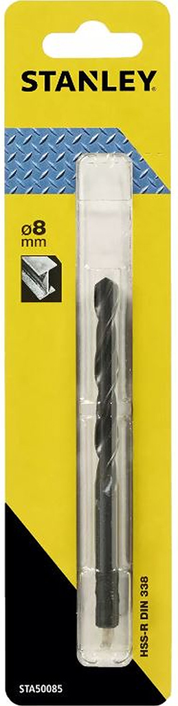 Stanley STA50085 Vrták do kovu HSS-R 8,0 x 117-75mm