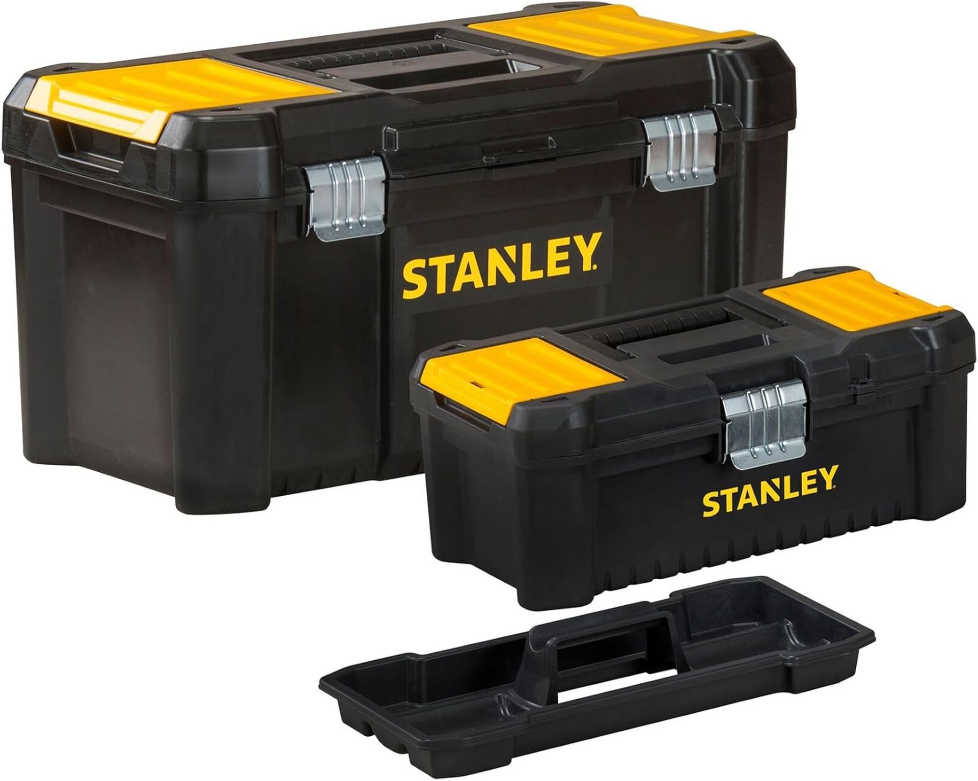 Stanley STST1-75772 Essential Sada boxov 19&quot; + 12,5&quot; s kovovými prackami